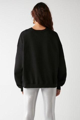 Sweat oversize - Preto - Preto