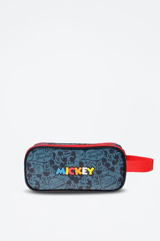 Astuccio Topolino Disney - Rosso e grigio