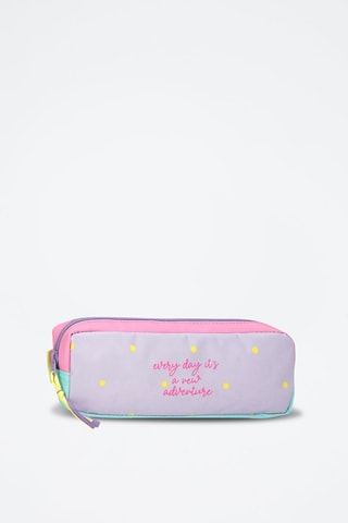 Astuccio - Blu e rosa