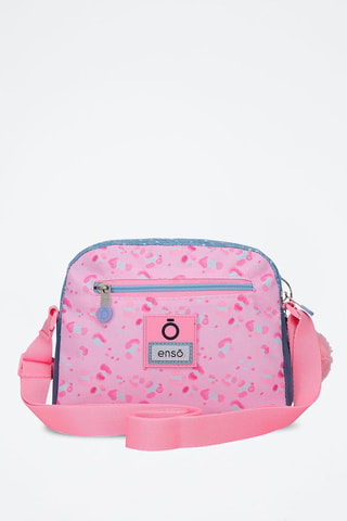 Borsa a tracolla - Blu e rosa