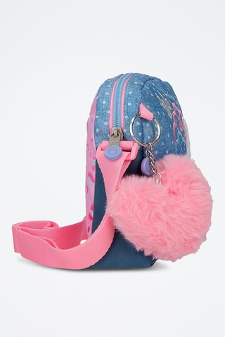 Borsa a tracolla - Blu e rosa