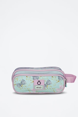 Astuccio - Rosa, verde e viola