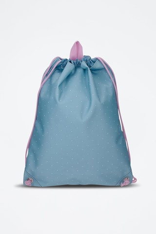 Zaino - Blu, verde e rosa