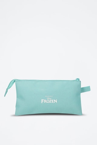 Astuccio Elsa e Anna Frozen Disney - Bianco, nero e blu
