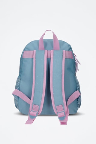 Zaino - Blu, verde e rosa