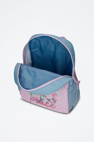 Zaino - Blu, verde e rosa