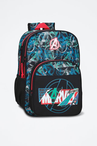 Zaino Avengers Marvel - Nero, rosso e blu