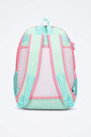 Zaino - Blu, verde e rosa
