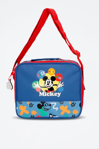 Borsa portapranzo termica Topolino Disney - Blu e rosso