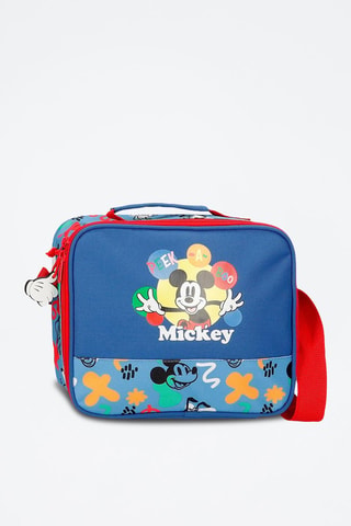 Borsa portapranzo termica Topolino Disney - Blu e rosso