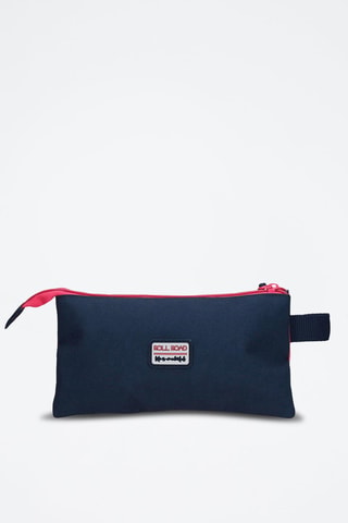 Astuccio - Blu, arancione e grigio