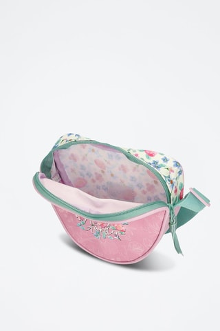 Borsa a tracolla - Rosa, verde e viola
