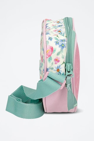 Borsa a tracolla - Rosa, verde e viola