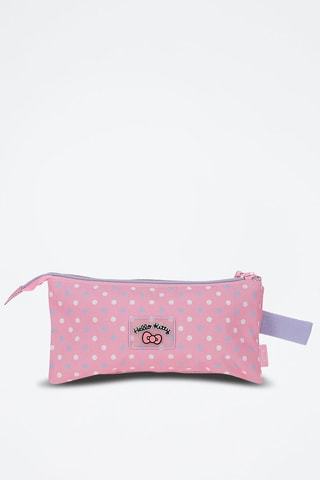 Astuccio Hello Kitty Sanrio - Bianco, rosa e viola