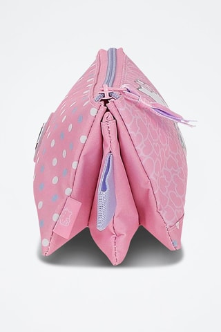 Astuccio Hello Kitty Sanrio - Bianco, rosa e viola