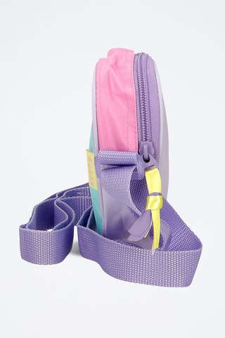 Borsa a tracolla - Blu, giallo e rosa