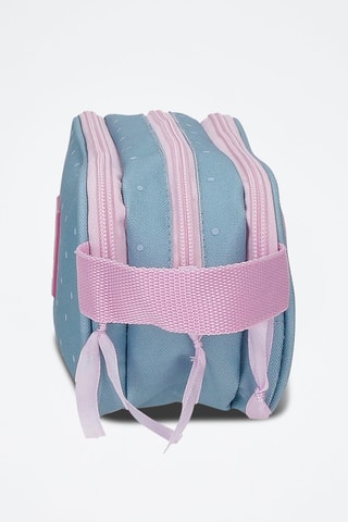Astuccio - Blu, rosa e verde