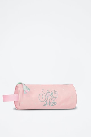 Astuccio - Bianco, verde e rosa