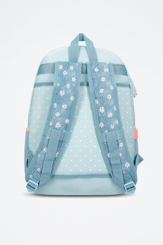 Zaino - Bianco, blu e rosa