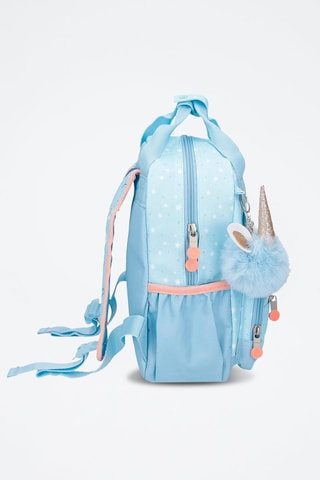 Zaino - Bianco, blu e rosa