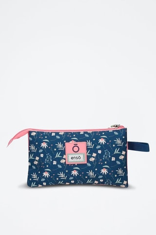 Astuccio - Blu e rosa