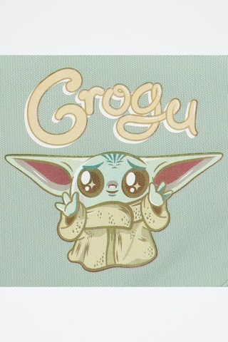 Zaino Baby Yoda The Mandalorian Star Wars - Verde e grigio