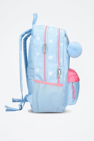 Zaino Topolino Disney - Bianco, blu e rosa