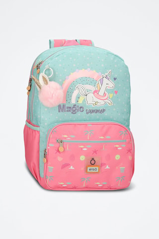 Zaino Magic summer - Rosa e verde