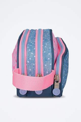 Astuccio - Blu e rosa