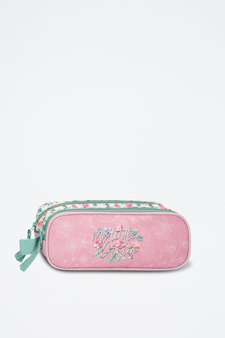 Astuccio - Bianco, verde e rosa