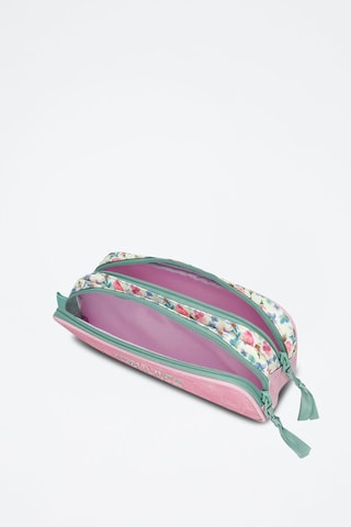 Astuccio - Bianco, verde e rosa