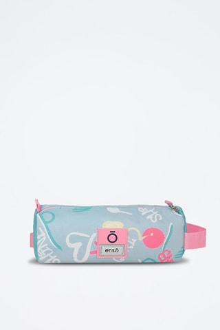 Astuccio - Blu e rosa