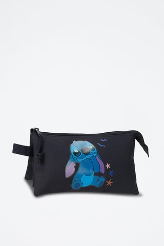 Astuccio Stitch Lilo & Stitch Disney - Blu, nero e rosa