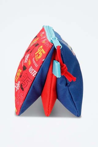 Astuccio Saetta McQueen Cars Disney Pixar - Blu e rosso