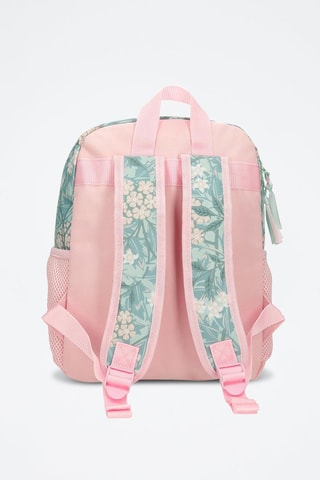 Zaino - Bianco, blu, verde e rosa