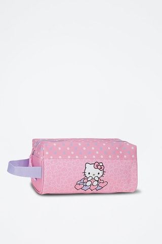 Astuccio Hello Kitty Sanrio - Bianco, rosa e viola