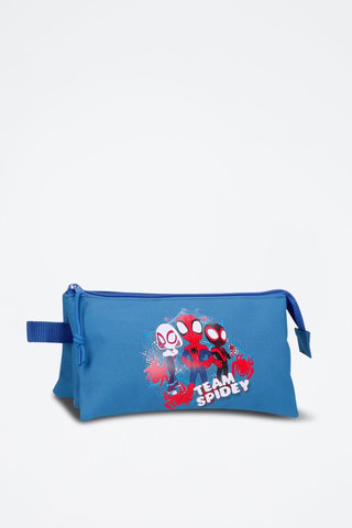 Astuccio Spidey e i suoi fantastici amici Marvel - Bianco, rosso e blu