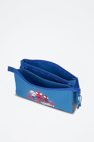 Astuccio Spidey e i suoi fantastici amici Marvel - Bianco, rosso e blu
