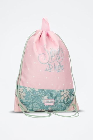 Zaino - Bianco, verde e rosa