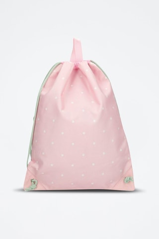 Zaino - Bianco, verde e rosa
