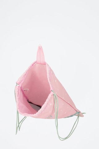 Zaino - Bianco, verde e rosa
