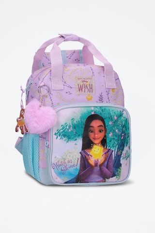 Zaino Wish Disney - Blu, giallo, rosa e viola