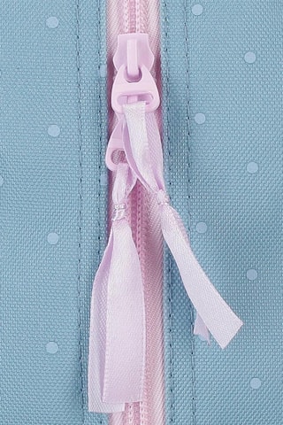 Zaino Roll Road Peace - Blu e rosa