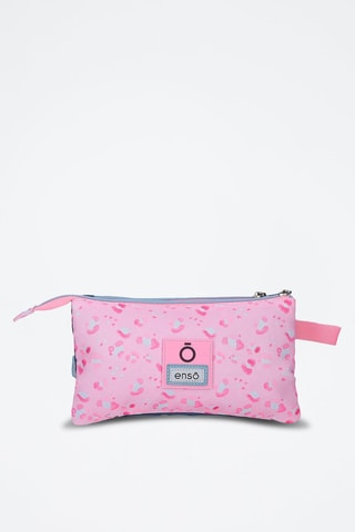 Astuccio - Blu e rosa