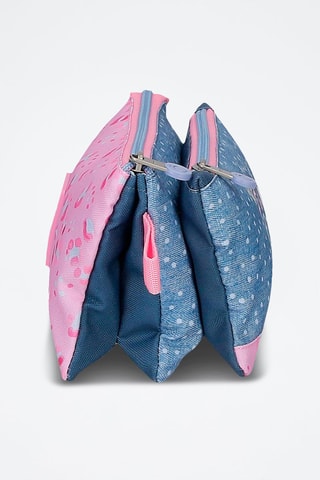 Astuccio - Blu e rosa