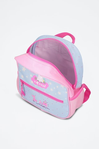 Zaino - Bianco, blu e rosa