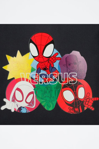 Astuccio Spidey e i suoi fantastici amici Marvel - Nero e rosso