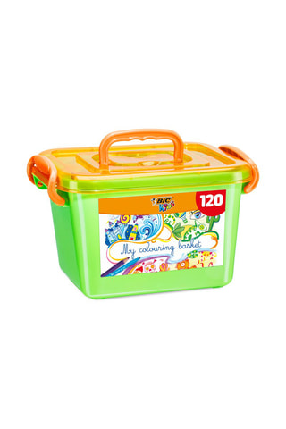Scatola colori Kids - 60 pennarelli e 60 matite colorate