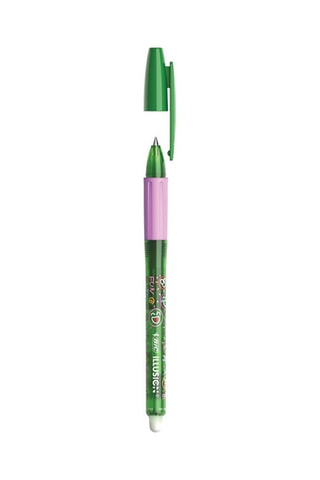 12 stylos-bille - Encre verte