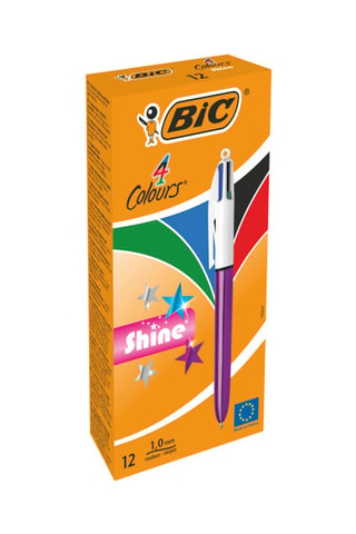 12 stylos 4 couleurs